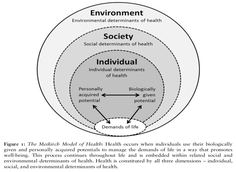 The merkish model of health